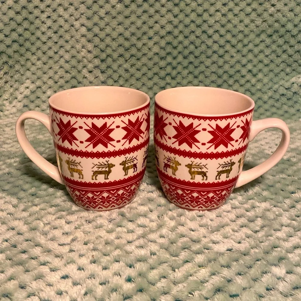 Large Holiday Mug Set